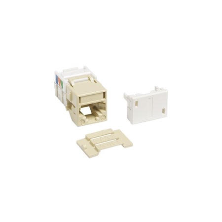 Commscope 1-PORT MOD JACK 110 6W6P UTP, USOC M-SERIES, 107322158 IVORY M1AH-246 MODULE